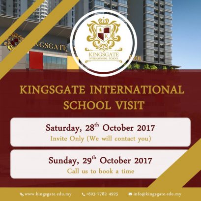 Kingsgate International School Open Day, Technology Park Bukit Jalil