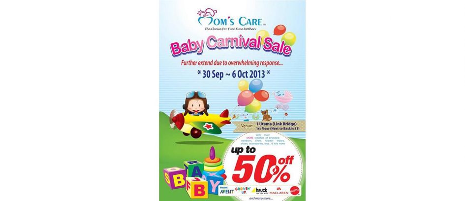 Mom’s Care Baby Carnival Sale -1 Utama Shopping Centre!