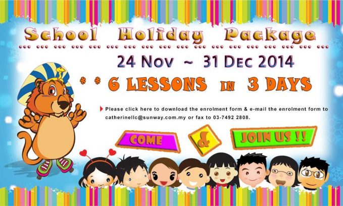 Sunway Pyramid Ice – School Holiday Package
