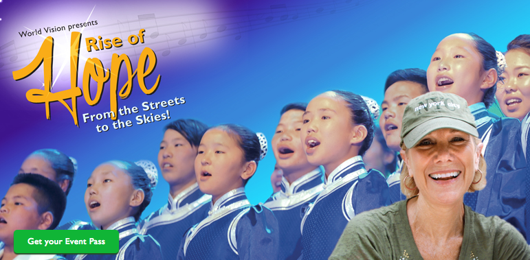 World Vision Presents “Rise of Hope” – From the streets to the skies