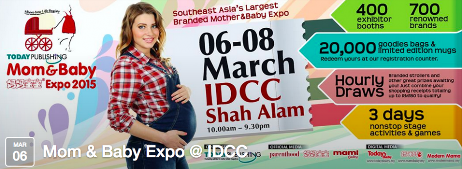 Mom & Baby Expo 2015 – IDCC Shah Alam