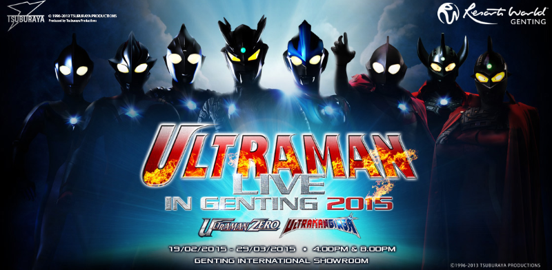 Ultraman Live in Genting 2015