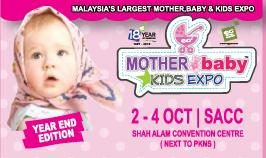 Mother, Baby & Kids Expo 2015 (Year-end Edition) – SACC, Shah Alam
