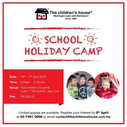 Holiday Camp @ The children’s house