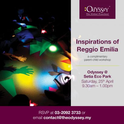 Workshop: Inspirations of Reggio Emilia @ Odyssey, The Global Preschool (Setia Eco Park)