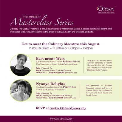 The Odyssey Masterclass Series – Odyssey, The Global Preschool (Macalister)