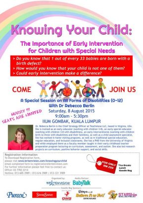 Knowing Your Child – The Importance of Early Intervention for Children with Special Needs
