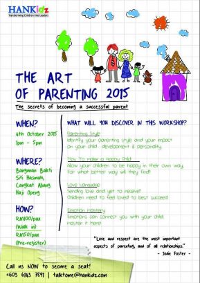The Art of Parenting Workshop 2015