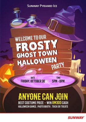 Frosty Ghost Town Halloween Party