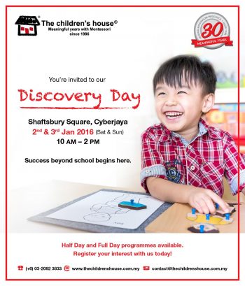Discovery Day @ The children’s house, Cyberjaya