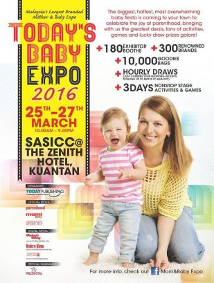 Today’s Baby Expo 2016 – Zenith, Kuantan