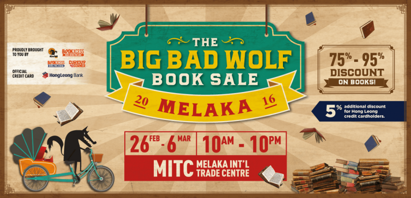 Big Bad Wolf Books Sale – Melaka