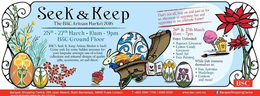 BSC’s Seek & Keep Artisan Market 2016