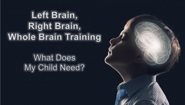 Right Brain, Left Brain, Whole Brain Training: What Does My Child Need?