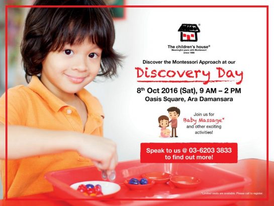 Discovery Day at The children’s house @ Ara Damansara