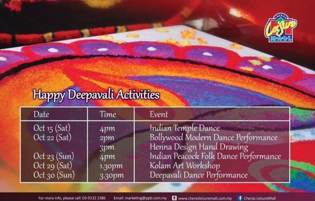 Happy Deepavali @ Cheras Leisure Mall
