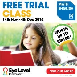 Free Trial Class @ Eye Level Malaysia