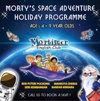 Morty’s Space Adventure Holiday Programme @ Mortimer English Club