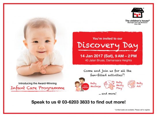Discovery Day – Infant Care Programme