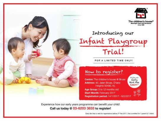 Infant Playgroup Trial @ TCH Bruas
