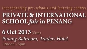 Private and International School Fair Penang 2013