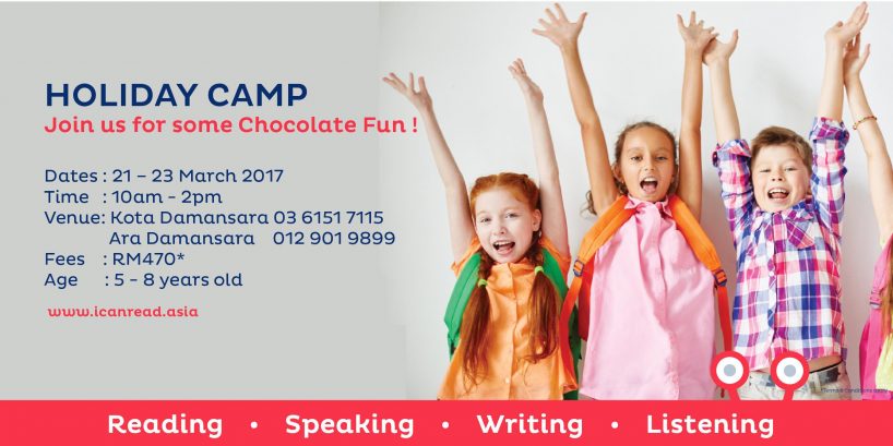 March Holiday Camp 2017 – Join us for some Chocolate Fun!