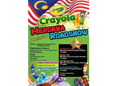 Crayola Merdeka Roadshow