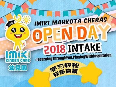 Imiki Kinder Care Mahkota Cheras Open Day
