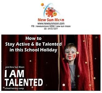 New Sun Moon I am Talented Holiday Program