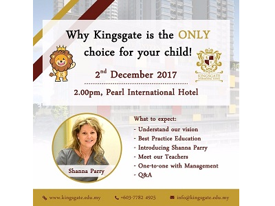 Why Kingsgate is the ONLY choice for your child!