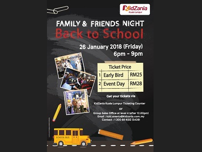 KidZania Family & Friends Night: Back to School