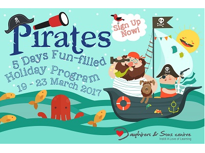 Pirates Holiday Program at Daughters & Sons Centre, Trillion KL