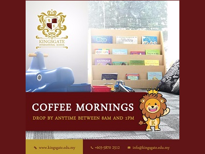 Kingsgate International School Coffee Mornings (Open Day)