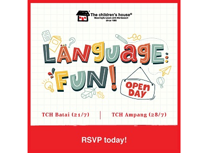 The children’s house Language Fun Open Day