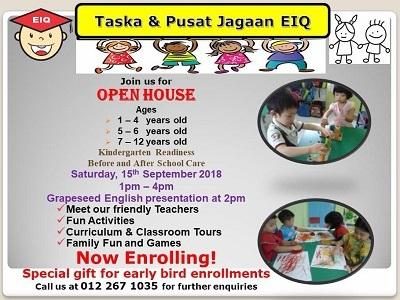 Taska & Pusat Jagaan EIQ’s Open Day