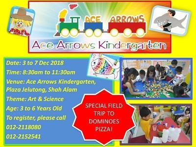 Ace Arrows Kindergarten Holiday Program 2018