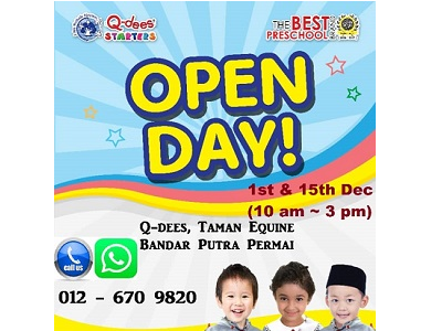 Q-dees Bandar Putra Permai’s Open Day