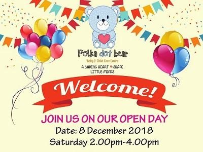 Polka Dot Bear Baby & Child Care Centre Open Day