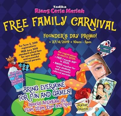 Tadika Riang Ceria Meriah – Free Family Carnival