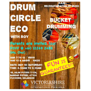 Drum Circle! Play Better Now – Victoriashire International Preschool