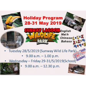 Shining Glory Kindergarten – May Holiday Program