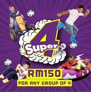 World Friendship Day – Super4 Offer @ SuperPark Malaysia
