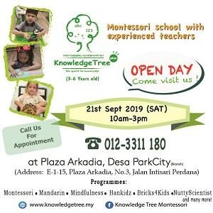 Knowledge Tree+ Open Day @ Plaza Arkadia Desa ParkCity