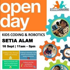 Open Day @ CodeJuniors Setia Alam