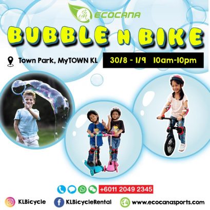 Bubble n Bike @ Ecocana Sports