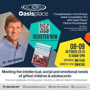 Meeting the Intellectual, Social and Emotional Needs of Gifted Children & Adolescents @ Oasis Place