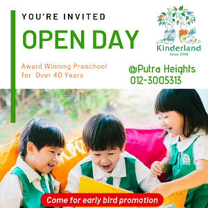 Open Day @ Kinderland Putra Heights
