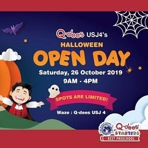 Q-dees USJ 4 Halloween Open Day