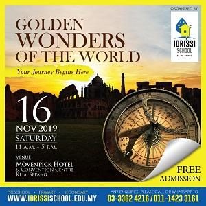IDRISSI Golden Wonders of The World Exhibition @ Movenpick Hotel & Convention Centre KLIA, Sepang
