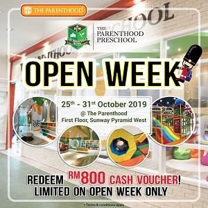 The Parenthood Preschool – Open Week 2019